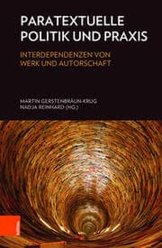 Cover von Paratextuelle Politik und Praxis