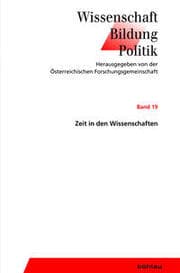 Cover von Zeit in den Wissenschaften