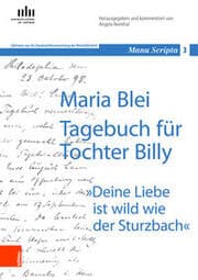 Cover von Maria Blei: Tagebuch für Tochter Billy