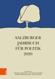 Cover von Salzburger Jahrbuch für Politik 2020
