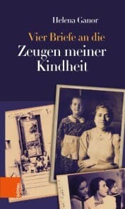 Cover von Vier Briefe an die Zeugen meiner Kindheit