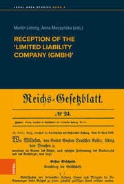 Cover von Reception of the 'Limited liability company (GmbH)'