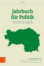 Cover von Jahrbuch für Politik Steiermark 2025