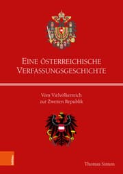 Cover von Eine österreichische Verfassungsgeschichte