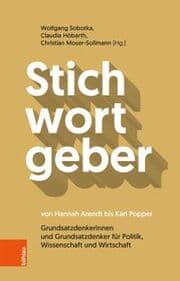 Cover von Stichwortgeber von Hannah Arendt bis Karl Popper