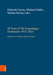 Cover von 50 Years of The Copenhagen Declaration 1973-2023