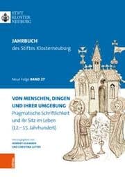 Cover von Von Menschen, Dingen und ihrer Umgebung