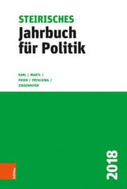 Cover von Steirisches Jahrbuch für Politik 2018