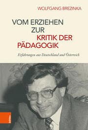 Cover von Vom Erziehen zur Kritik der Pädagogik