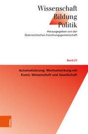 Cover von Automatisierung: Wechselwirkung mit Kunst, Wissenschaft und Gesellschaft