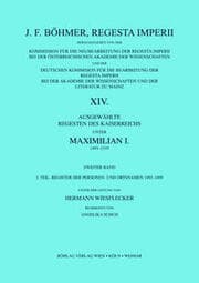 Cover von Regesat Imperii