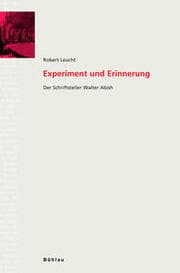 Cover von Experiment und Erinnerung