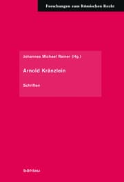 Cover von Arnold Kränzlein