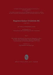 Cover von Die Urkunden und Briefe des Österreichischen Staatsarchives in Wien (1470-1475)
