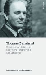 Cover von Thomas Bernhard
