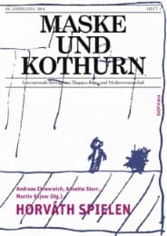 Cover von Horváth spielen