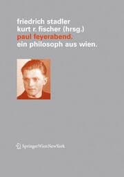 Cover von Paul Feyerabend