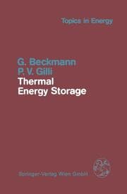 Cover von Thermal Energy Storage