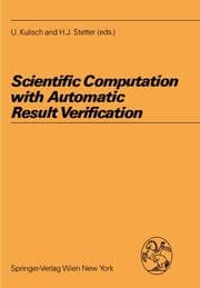 Cover von Scientific Computation with Automatic Result Verification