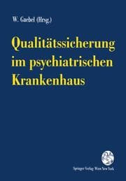 Cover von Qualitätssicherung im psychiatrischen Krankenhaus