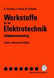 Cover von Werkstoffe für die Elektrotechnik