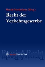 Cover von Recht der Verkehrsgewerbe