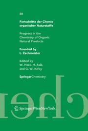 Cover von Fortschritte der Chemie organischer Naturstoffe / Progress in the Chemistry of Organic Natural Products 88