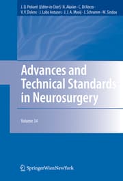 Cover von Advances and Technical Standards in Neurosurgery 34