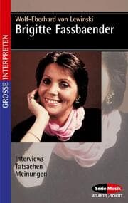 Cover von Brigitte Fassbaender