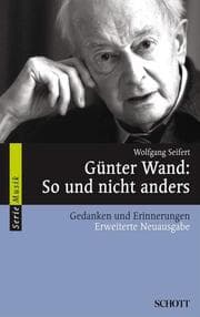 Cover von Günter Wand: So und nicht anders