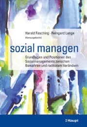 Cover von sozial managen