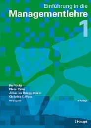 Cover von Einführung in die Managementlehre