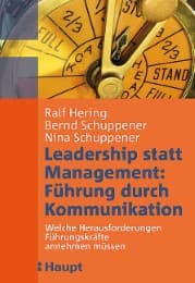 Cover von Leadership statt Management: Führung durch Kommunikation