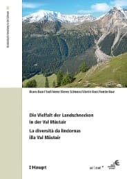 Cover von Die Vielfalt der Landschnecken in der Val Müstair - La diversità da lindornas illa Val Müstair
