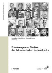 Cover von Erinnerungen an Pioniere des Schweizerischen Nationalparks