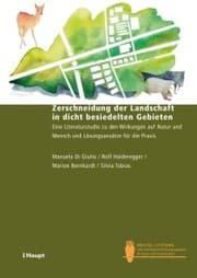 Cover von Zerschneidung der Landschaft in dicht besiedelten Gebieten