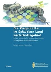 Cover von Die Ringelnatter im Schweizer Landwirtschaftsgebiet
