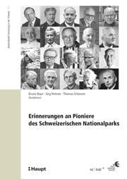 Cover von Erinnerungen an die Pioniere des Schweizerischen Nationalparks