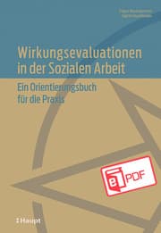 Cover von Wirkungsevaluationen in der Sozialen Arbeit
