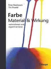 Cover von Farbe: Material und Wirkung