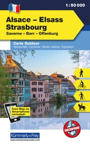 Cover von Elsass - Strasbourg Nr. 07 Outdoorkarte Elsass/Vogesen 1:50 000