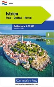 Cover von Kümmerly+Frey Outdoorkarte Istrien 1:75.000
