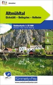 Cover von Kümmerly+Frey Outdoorkarte Deutschland 38 Altmühltal 1:35.000