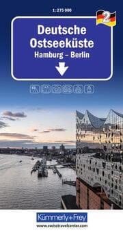 Cover von Kümmerly+Frey Regional-Strassenkarte 2 Deutsche Ostseeküste 1:275.000