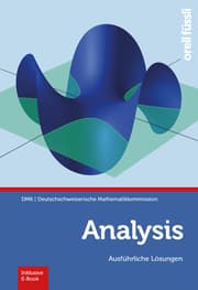 Cover von Analysis - Ausführliche Lösungen