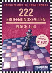 Cover von 222 Eröffnungsfallen nach 1.e4