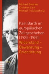 Cover von Karl Barth im europäischen Zeitgeschehen (1935-1950)