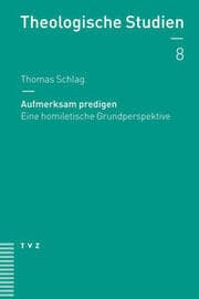 Cover von Aufmerksam predigen