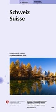 Cover von Generalkarte der Schweiz 1:300 000