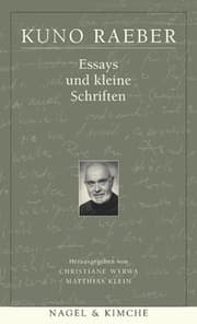 Cover von Essays und kleine Schriften